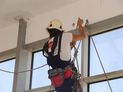 İş güvenliği ve yaşam hattı montajı — 6
